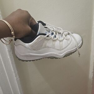 Jordan Black and White Sneakers